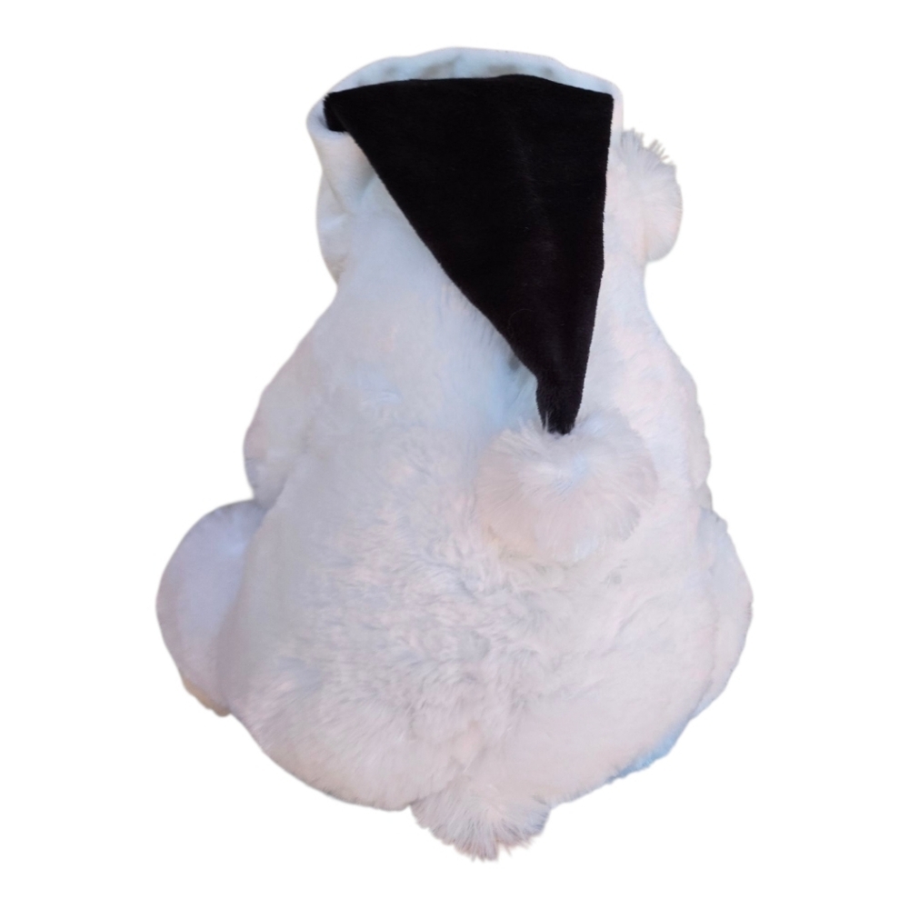 Harley-Davidson Plush White Holiday Polar Bear - Picture 4 of 5